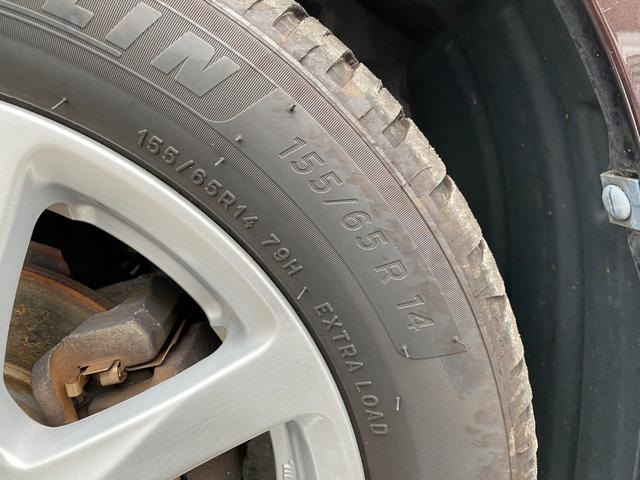 ムーヴ Ｘ　ＳＡ　ＥＴＣ　衝突被害軽減システム　オートライト　スマートキー　アイドリングストップ　電動格納ミラー　ベンチシート　ＣＶＴ　盗難防止システム　ＡＢＳ　ＥＳＣ　ＣＤ　アルミホイール　衝突安全ボディ　エアコン（45枚目）