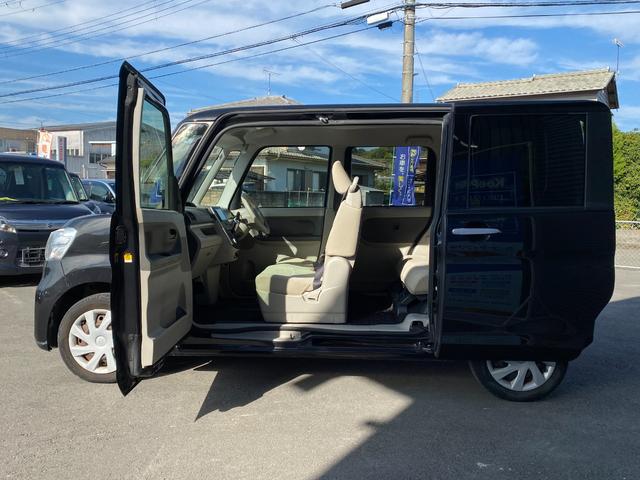 タント Ｘターボ　ＳＡ　ＥＴＣ　両側スライド・片側電動　ナビ　ＴＶ　衝突被害軽減システム　オートライト　スマートキー　アイドリングストップ　電動格納ミラー　ベンチシート　ＣＶＴ　盗難防止システム　ＡＢＳ　ＥＳＣ　ＣＤ（35枚目）