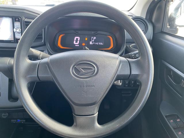 ミライース Ｌ　ＳＡＩＩＩ　ＥＴＣ　ナビ　ＴＶ　クリアランスソナー　レーンアシスト　衝突被害軽減システム　オートマチックハイビーム　キーレスエントリー　アイドリングストップ　ＣＶＴ　盗難防止システム　ＡＢＳ　ＥＳＣ　ＣＤ　ＵＳＢ（16枚目）