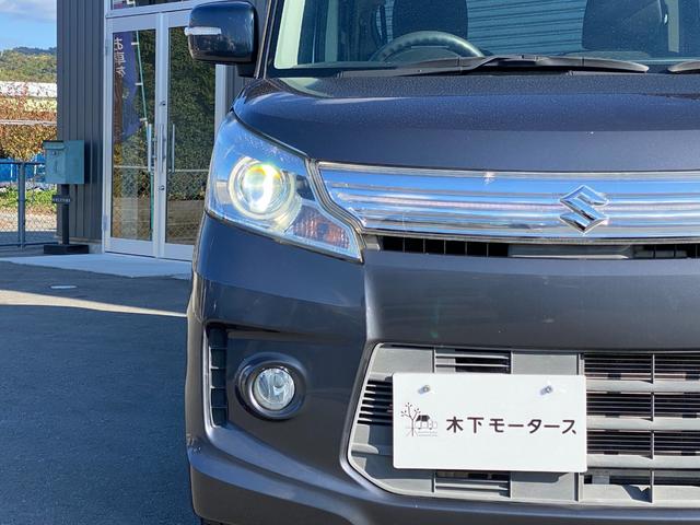 スペーシアカスタム GS バックカメラ 両側スライドドア ナビ TV オートライト HID スマートキー アイドリングストップ 電動格納ミラー ベンチシート CVT 盗難防止システム ABS USB(28枚目)