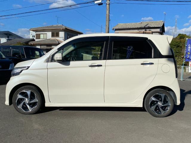 N-WGNカスタム G・ターボパッケージ ETC ナビ オートクルーズコントロール 衝突被害軽減システム オートライト HID スマートキー アイドリングストップ 電動格納ミラー ベンチシート CVT 盗難防止システム ABS ESC(33枚目)