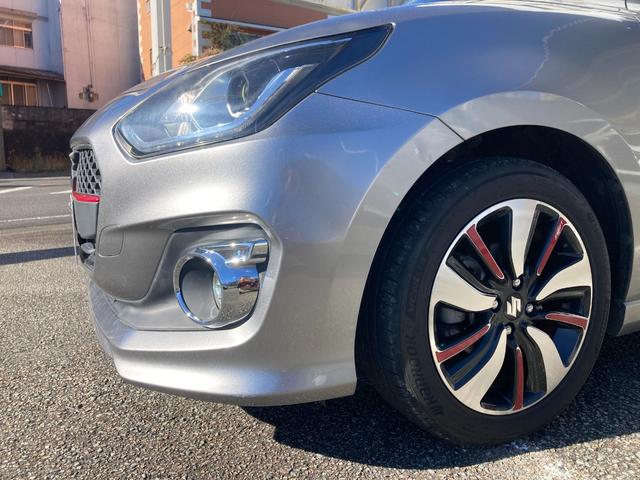 スイフト ＲＳ　ＥＴＣ　全周囲カメラ　ＴＶ　オートクルーズコントロール　レーンアシスト　衝突被害軽減システム　アルミホイール　オートライト　ＬＥＤヘッドランプ　スマートキー　電動格納ミラー　シートヒーター　ＭＴ（33枚目）