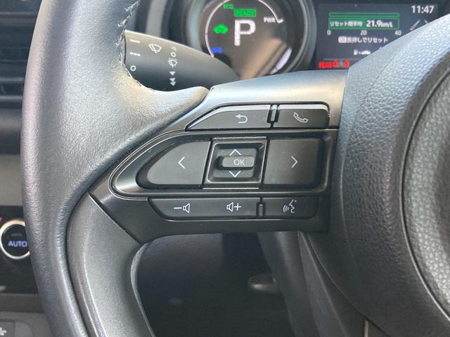 ヤリスクロス ハイブリッドＧ　ドライブレコーダー　ＥＴＣ　バックカメラ　クリアランスソナー　オートクルーズコントロール　レーンアシスト　衝突被害軽減システム　オートマチックハイビーム　オートライト　アルミホイール　スマートキー（14枚目）