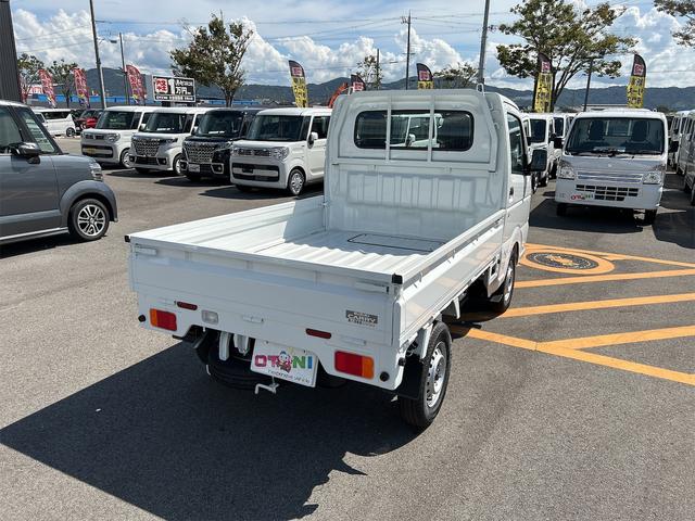 KCエアコン・パワステ 4WD 軽トラック 三方開 AT アイドリングストップ オートライト ESC エアコン パワーステアリング 運転席エアバッグ(8枚目)
