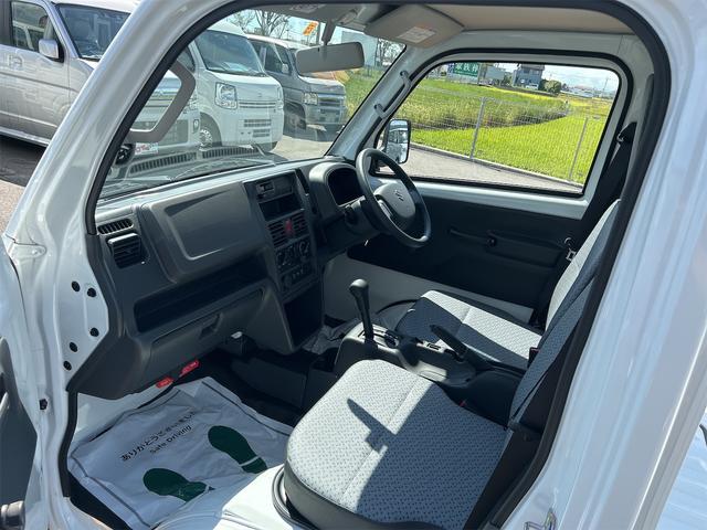 KCエアコン・パワステ 4WD 軽トラック 三方開 AT アイドリングストップ オートライト ESC エアコン パワーステアリング 運転席エアバッグ(12枚目)