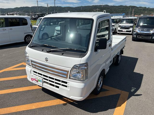 KCエアコン・パワステ 4WD 軽トラック 三方開 MT オートライト ESC エアコン 運転席エアバッグ 助手席エアバッグ(3枚目)