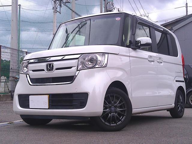 Ｎ－ＢＯＸ Ｇ・Ｌホンダセンシング　衝突被害軽減ブレーキ　純正ナビ　Ｂカメラ　禁煙車　ＥＴＣ　スライドドア　レーンキープアシスト　Ｂｌｕｅｔｏｏｔｈ接続　フルセグＴＶ　社外品アルミ　スマートキー（5枚目）