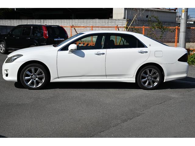 クラウン 2.5アスリート ナビパッケージ バックモニター 純正ナビ フルセグTV ドライブレコーダー前後 トランクイージークローザー パワーシート クルーズコントロール ETC サイドカメラ付き スマートキー HIDヘッドライト 純正アルミ(13枚目)