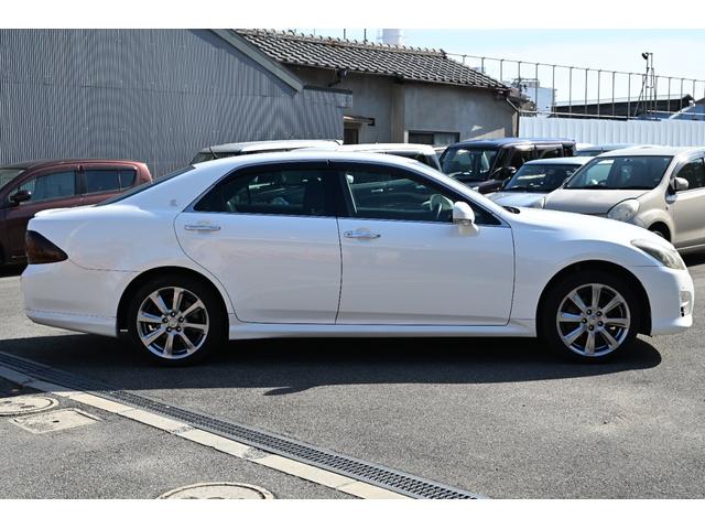 クラウン 2.5アスリート ナビパッケージ バックモニター 純正ナビ フルセグTV ドライブレコーダー前後 トランクイージークローザー パワーシート クルーズコントロール ETC サイドカメラ付き スマートキー HIDヘッドライト 純正アルミ(16枚目)