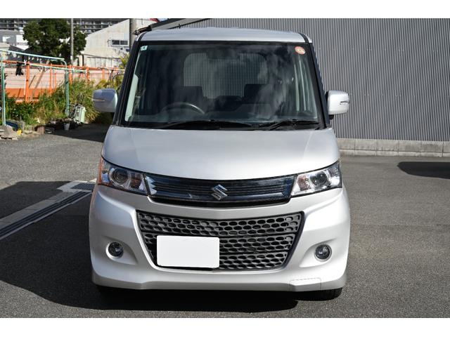 パレットＳＷ リミテッドＩＩ　両側パワースライドドア　スズキ純正ナビ　シートヒーター　ナビ　ワンセグＴＶ　ワンオーナー　ＨＩＤヘッドライト　エンジンプッシュスタート　点検記録簿　ＥＴＣ　フルフラットシート　スマートキー（6枚目）