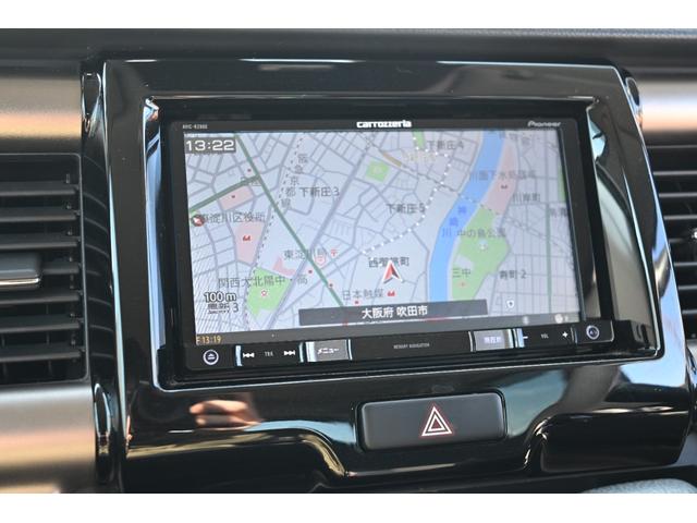 ハスラー ＪスタイルＩＩ　衝突被害軽減ブレーキ　ナビ　バックカメラ　フルセグＴＶ　Ｂｌｕｅｔｏｏｔｈ　レーンキープアシスト　ドライブレコーダー前後　ＥＴＣ　ＨＩＤヘッドライト　ハーフレザーシート　シートヒーター　スマートキー（3枚目）