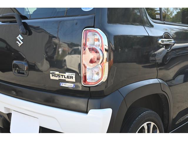 ハスラー ＪスタイルＩＩ　衝突被害軽減ブレーキ　ナビ　バックカメラ　フルセグＴＶ　Ｂｌｕｅｔｏｏｔｈ　レーンキープアシスト　ドライブレコーダー前後　ＥＴＣ　ＨＩＤヘッドライト　ハーフレザーシート　シートヒーター　スマートキー（24枚目）