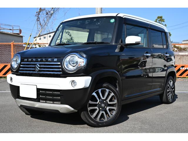 ハスラー ＪスタイルＩＩ　衝突被害軽減ブレーキ　ナビ　バックカメラ　フルセグＴＶ　Ｂｌｕｅｔｏｏｔｈ　レーンキープアシスト　ドライブレコーダー前後　ＥＴＣ　ＨＩＤヘッドライト　ハーフレザーシート　シートヒーター　スマートキー（79枚目）