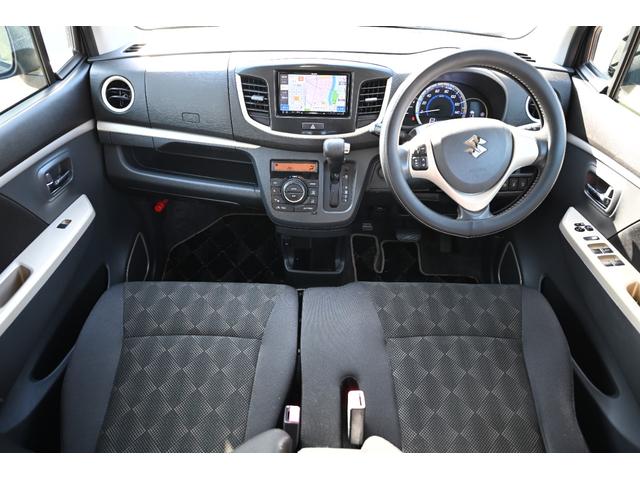 ワゴンＲスティングレー Ｊスタイル　ブレーキサポート　衝突被害軽減ブレーキ　ナビ　テレビ　ＥＴＣ　シートヒーター　スマートキー　ＥＴＣ　ＨＩＤヘッドライト　フルフラットシート　ベンチシート　キーレス　禁煙車　ハイブリッド　オートライト（2枚目）