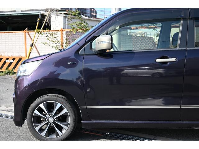 ワゴンＲスティングレー Ｊスタイル　ブレーキサポート　衝突被害軽減ブレーキ　ナビ　テレビ　ＥＴＣ　シートヒーター　スマートキー　ＥＴＣ　ＨＩＤヘッドライト　フルフラットシート　ベンチシート　キーレス　禁煙車　ハイブリッド　オートライト（16枚目）