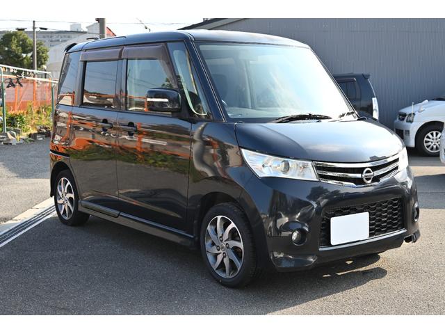 ルークス ハイウェイスター　ワンオーナー　日産純正ナビ　フルセグＴＶ　左側パワースライドドア　スマートキー　禁煙車　ＨＩＤヘッドライト　オートライト　フルフラットシート　ベンチシート　ＥＴＣ（5枚目）