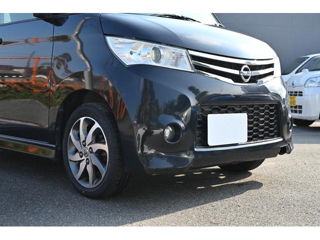 ルークス ハイウェイスター　ワンオーナー　日産純正ナビ　フルセグＴＶ　左側パワースライドドア　スマートキー　禁煙車　ＨＩＤヘッドライト　オートライト　フルフラットシート　ベンチシート　ＥＴＣ（8枚目）