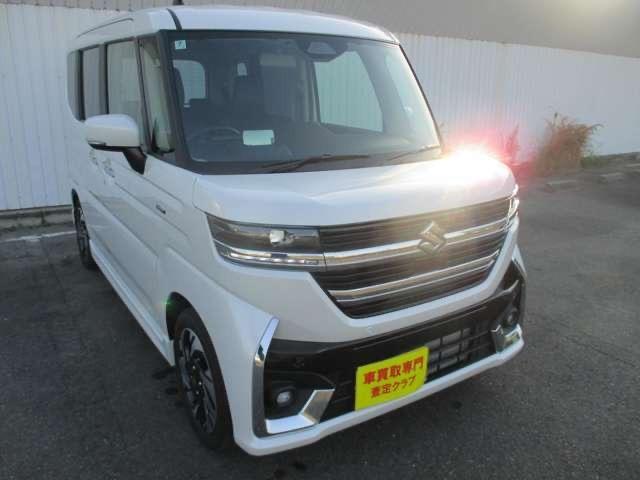 スペーシアカスタム ハイブリッドXS パナソニック製SDナビフルセグTV・BluetoothOK・ETC付き・HUD・両側自動ドア(12枚目)