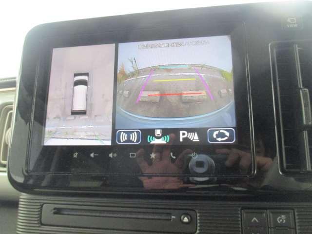 ワゴンRスマイル ハイブリッドX メーカーオプション9インチSDナビフルセグTV・BluetoothOK・DVD再生OK・全方位カメラ・ツートンカラー・ワンオーナー(7枚目)