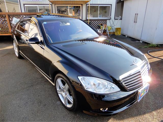 S500ロング AMGスポーツエディション黒革 後期テール(10枚目)