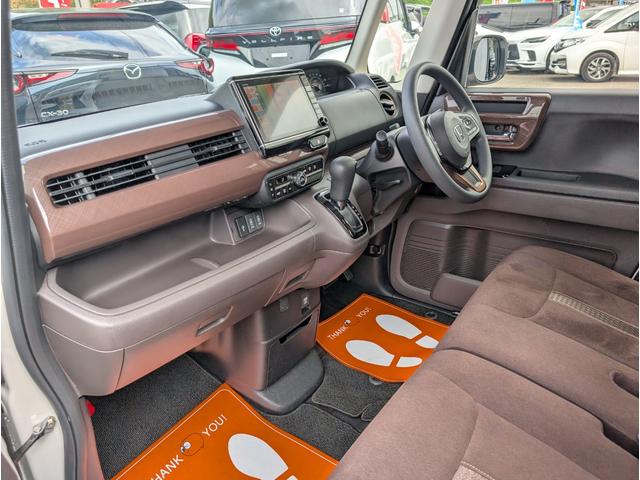 Ｎ－ＢＯＸ Ｇ・Ｌホンダセンシング　カッパーブラウンスタイル　大型ナビフルセグＴＶ／２トーンカラー／衝突軽減ブレーキサポート／両側パワースライドドア／ドラレコ／バックカメラブルートゥース／アイソフィックス／クルコン／ステアリングリモコン／（25枚目）