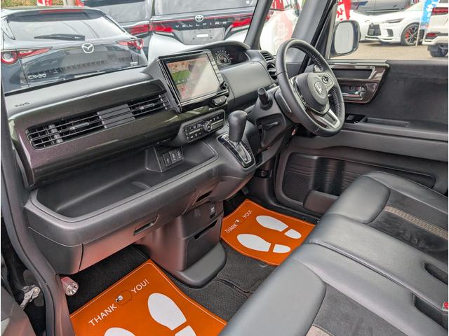 Ｎ－ＢＯＸカスタム Ｇ・Ｌターボホンダセンシング　大型ナビフルセグＴＶ／１オーナー／衝突軽減ブレーキサポート／両側パワースライドドア／ドラレコ／ブラックハーフレザーシート／コーナーセンサー／禁煙車／バックカメラブルートゥース／（23枚目）