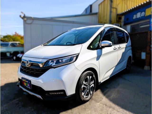 フリード クロスター 天井モニター/大型ナビフルセグTVバックカメラブルートゥース/衝突軽減ブレーキサポート/前後ミラー型ドラレコ/両側パワースライドドア/リヤフィルム施工済み/クラッツィオ黒革調カバー/両席シートヒーター(24枚目)