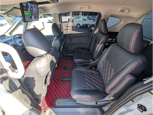 フリード クロスター 天井モニター/大型ナビフルセグTVバックカメラブルートゥース/衝突軽減ブレーキサポート/前後ミラー型ドラレコ/両側パワースライドドア/リヤフィルム施工済み/クラッツィオ黒革調カバー/両席シートヒーター(35枚目)