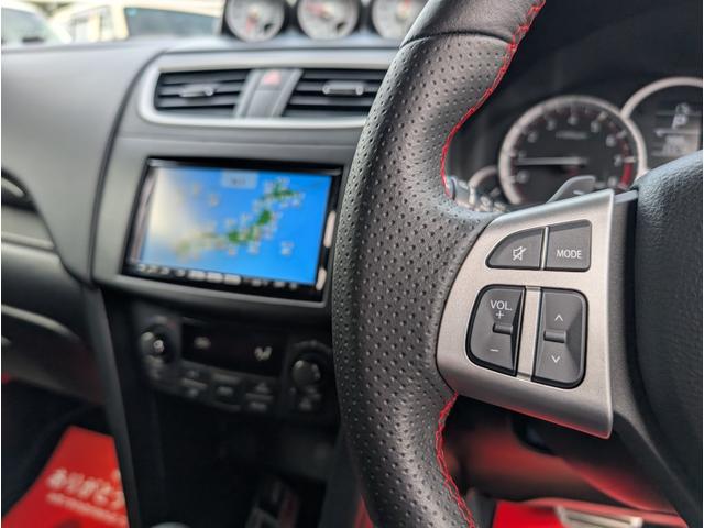 スイフトスポーツ ベースグレード　エアロ　テイン車高調（純正あり）　ＧＲＯＷフロントグリル（純正あり）　モンスタースポーツマフラー（純正あり）　グレッディリヤウイング　３連メーター　ナビフルセグＴＶＢＴ　クルコンパドルシフト　１オーナ（10枚目）