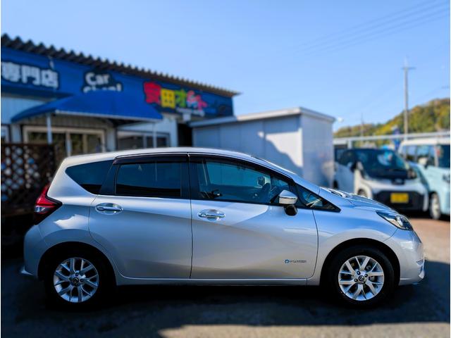 ノート e-パワー X 24年新品タイヤ 全方位モニター デジタルインナーミラー 衝突軽減ブレーキサポート 1オーナー全記録簿禁煙車 ドラレコ ナビフルセグTVバックカメラブルートゥース レーダー Cセンサー 空気圧センサー(16枚目)