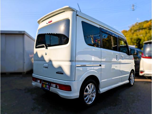 エブリイワゴン ＰＺターボスペシャル　ハイルーフ　両側パワースライド　衝突軽減ブレーキサポート　オートステップ　ナビフルセグＴＶバックカメラブルートゥース　コーナーセンサー　フォグランプ　革調シートカバー　禁煙車　スマートキー（13枚目）