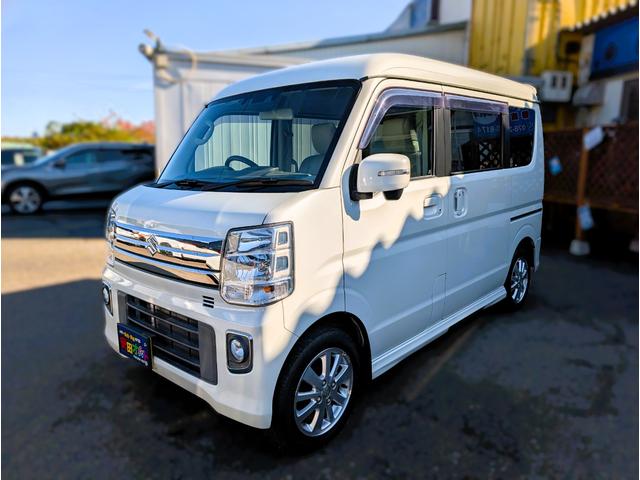 エブリイワゴン ＰＺターボスペシャル　ハイルーフ　両側パワースライド　衝突軽減ブレーキサポート　オートステップ　ナビフルセグＴＶバックカメラブルートゥース　コーナーセンサー　フォグランプ　革調シートカバー　禁煙車　スマートキー（23枚目）