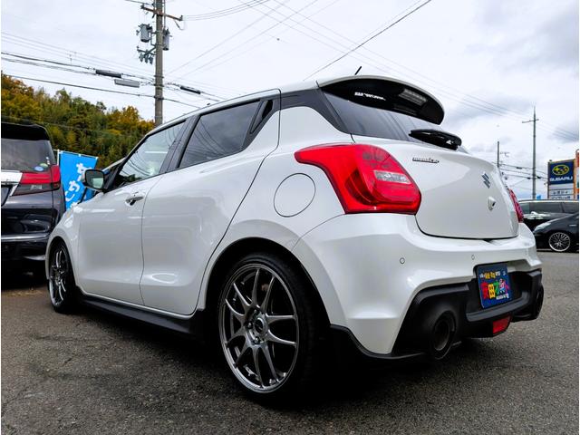 スイフトスポーツ ベースグレード セーフティサポート テイン車高調 WORK17インチアルミ モンスタースポーツマフラー 衝突軽減ブレーキサポート ブラインドスポットモニター ドラレコ シートヒーター LEDヘッド&フォグ 6速MT(23枚目)