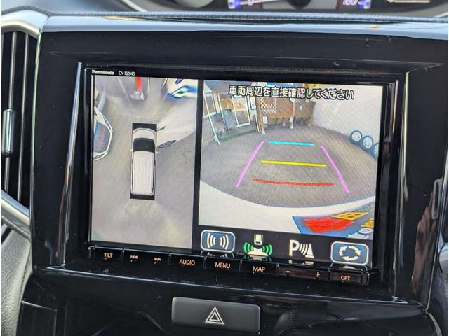 ソリオバンディット ハイブリッドＭＶ　新品タイヤ　大型ナビ　全方位カメラ　フルセグＴＶ　両側パワースライドドア　衝突軽減ブレーキサポート　シートヒーター　コーナーセンサー　アイドリングＳＴＯＰ　２列目開閉テーブル　ＥＴＣ　クルコン（3枚目）