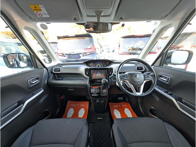 ソリオバンディット ハイブリッドＭＶ　新品タイヤ　大型ナビ　全方位カメラ　フルセグＴＶ　両側パワースライドドア　衝突軽減ブレーキサポート　シートヒーター　コーナーセンサー　アイドリングＳＴＯＰ　２列目開閉テーブル　ＥＴＣ　クルコン（24枚目）