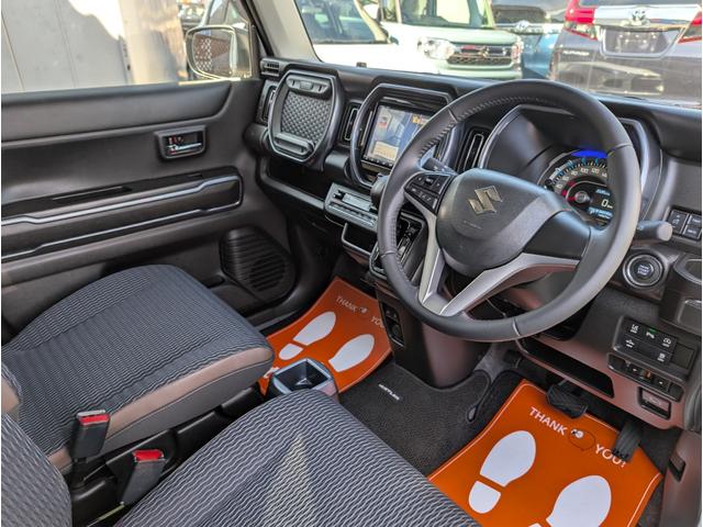 ハスラー Ｊスタイル　２トーン　大型ナビ　衝突軽減ブレーキサポート　前後ドラレコ　フルセグＴＶバックカメラブルートゥース　両席シートヒーター　コーナーセンサー　コーナーセンサー　アイドリングＳＴＯＰ　１オーナー　禁煙車（22枚目）