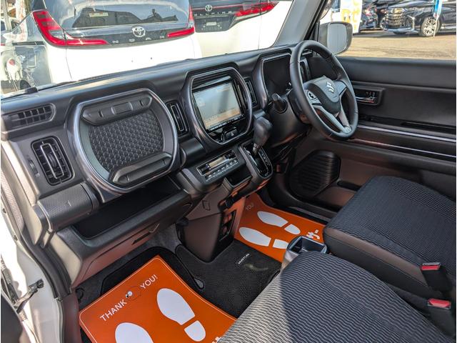 ハスラー Ｊスタイル　２トーン　大型ナビ　衝突軽減ブレーキサポート　前後ドラレコ　フルセグＴＶバックカメラブルートゥース　両席シートヒーター　コーナーセンサー　コーナーセンサー　アイドリングＳＴＯＰ　１オーナー　禁煙車（24枚目）