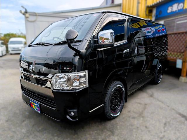 ハイエースバン スーパーＧＬ　ダークプライムＩＩ　フリップダウン　大型ナビ　デイトナホイール　新品ジオランダーホワイトレター　全方位モニター　両側パワースライド　デジタルミラー　リヤフィルム施工　衝突軽減ブレーキ　ハーフレザーシート　純正ホイール（29枚目）