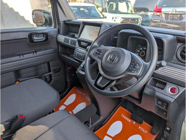 N-VAN+スタイル ファン 大型ナビフルセグTV 衝突軽減ブレーキサポート ギャザーズ大型ツイーター TVキャンセラー ドラレコ コーナーセンサー フルフラット クルコン ステアリングスイッチ ETC ECON 禁煙車(25枚目)