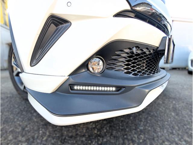 Ｃ－ＨＲ Ｇ　ＴＲＤエアロ（Ｆ／Ｓ／Ｒ）　大型ナビフルセグＴＶ　ブラインドスポットモニター　モデリスターミラーカバー　レーダー　バックカメラブルートゥース　クルコン　ステアリングスイッチ　１オーナー　禁煙車　記録簿（6枚目）