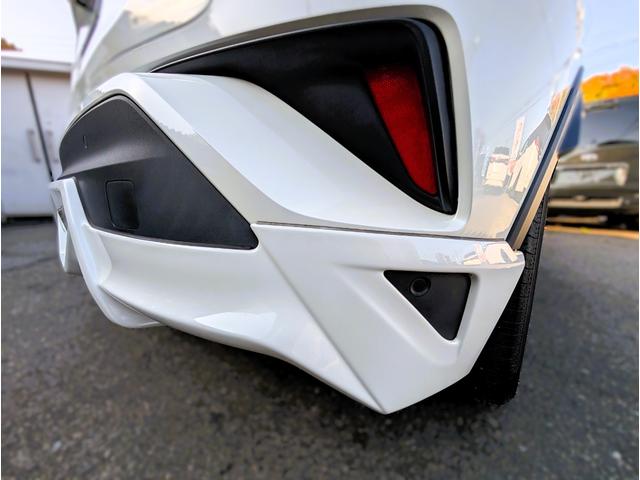 Ｃ－ＨＲ Ｇ　ＴＲＤエアロ（Ｆ／Ｓ／Ｒ）　大型ナビフルセグＴＶ　ブラインドスポットモニター　モデリスターミラーカバー　レーダー　バックカメラブルートゥース　クルコン　ステアリングスイッチ　１オーナー　禁煙車　記録簿（8枚目）