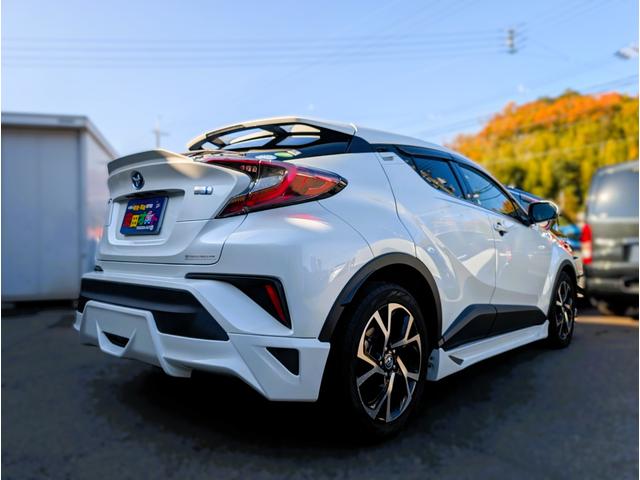 Ｃ－ＨＲ Ｇ　ＴＲＤエアロ（Ｆ／Ｓ／Ｒ）　大型ナビフルセグＴＶ　ブラインドスポットモニター　モデリスターミラーカバー　レーダー　バックカメラブルートゥース　クルコン　ステアリングスイッチ　１オーナー　禁煙車　記録簿（17枚目）