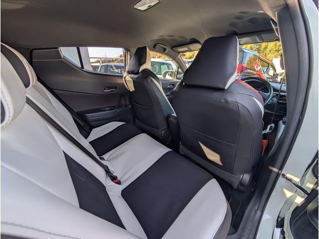 Ｃ－ＨＲ Ｇ　ＴＲＤエアロ（Ｆ／Ｓ／Ｒ）　大型ナビフルセグＴＶ　ブラインドスポットモニター　モデリスターミラーカバー　レーダー　バックカメラブルートゥース　クルコン　ステアリングスイッチ　１オーナー　禁煙車　記録簿（27枚目）