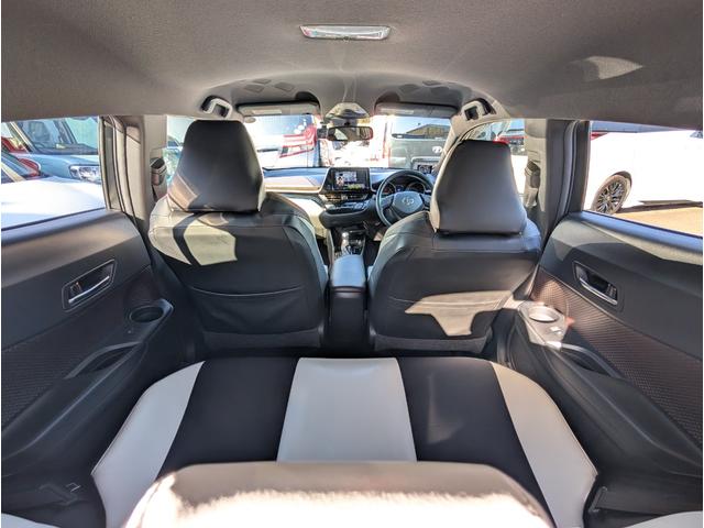 Ｃ－ＨＲ Ｇ　ＴＲＤエアロ（Ｆ／Ｓ／Ｒ）　大型ナビフルセグＴＶ　ブラインドスポットモニター　モデリスターミラーカバー　レーダー　バックカメラブルートゥース　クルコン　ステアリングスイッチ　１オーナー　禁煙車　記録簿（28枚目）