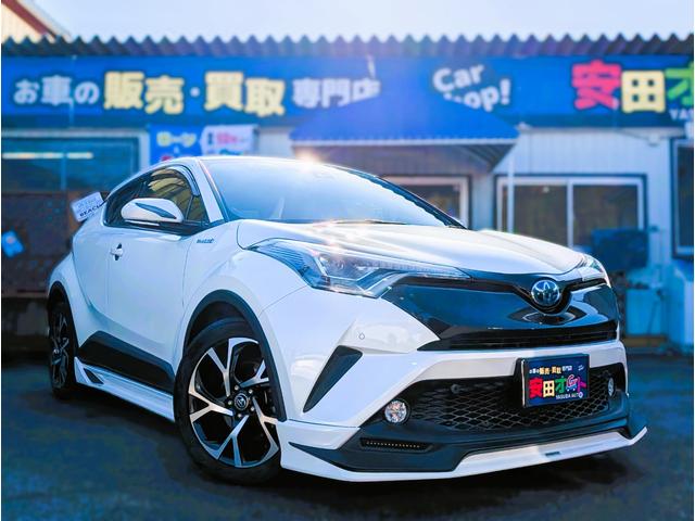 Ｃ－ＨＲ Ｇ　ＴＲＤエアロ（Ｆ／Ｓ／Ｒ）　大型ナビフルセグＴＶ　ブラインドスポットモニター　モデリスターミラーカバー　レーダー　バックカメラブルートゥース　クルコン　ステアリングスイッチ　１オーナー　禁煙車　記録簿（39枚目）