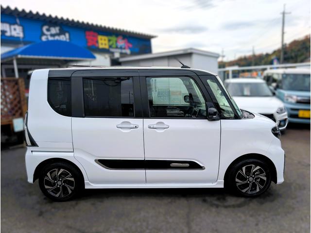 タント カスタムＸ　２トーンカラー　大型ナビ　衝突軽減ブレーキサポート　サイドガーニッシュ　ブラインドスポットモニター　タイマー付き両側パワースライドドア　フルセグＴＶバックカメラブルートゥース　運転席ロングレール　禁煙（16枚目）