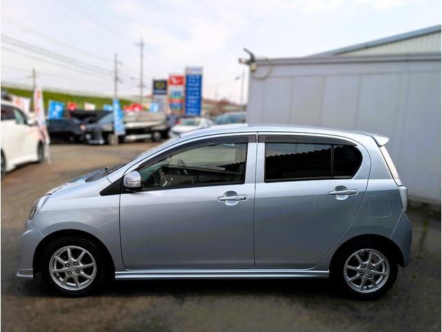 ミライース G SA エアロ ナビフルセグTV 衝突軽減ブレーキサポート アイドリングSTOP プッシュスタート スマートキー アルミホイール ETC 禁煙車(15枚目)