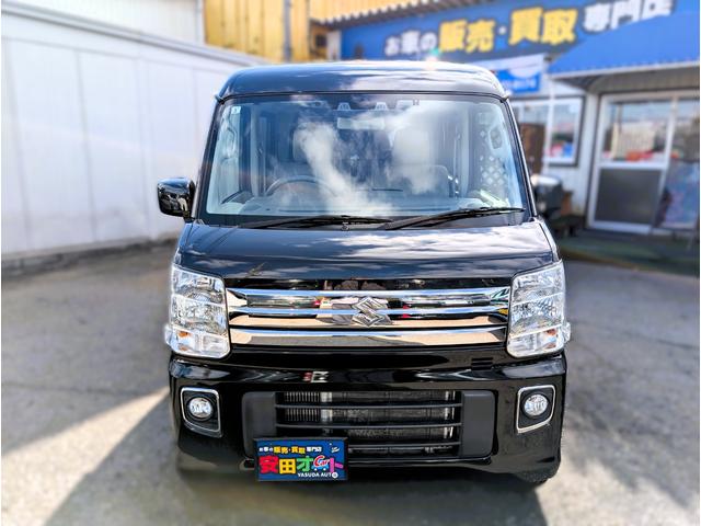 エブリイワゴン PZターボ ハイルーフ 衝突軽減ブレーキ ナビフルセグTVバックカメラブルートゥース パワースライドドア ドライブレコーダー コーナーセンサー ステアリングスイッチ 禁煙車 アイソフィックス ETC(9枚目)