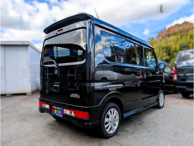 エブリイワゴン PZターボ ハイルーフ 衝突軽減ブレーキ ナビフルセグTVバックカメラブルートゥース パワースライドドア ドライブレコーダー コーナーセンサー ステアリングスイッチ 禁煙車 アイソフィックス ETC(12枚目)