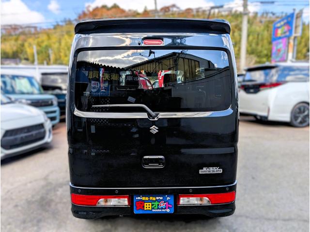 エブリイワゴン PZターボ ハイルーフ 衝突軽減ブレーキ ナビフルセグTVバックカメラブルートゥース パワースライドドア ドライブレコーダー コーナーセンサー ステアリングスイッチ 禁煙車 アイソフィックス ETC(13枚目)